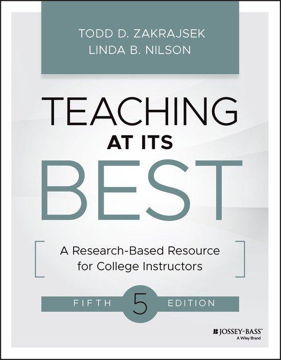 Teaching at Its Best 9781119860228 Todd D. Zakrajsek, Boeken, Taal | Engels, Gelezen, Verzenden