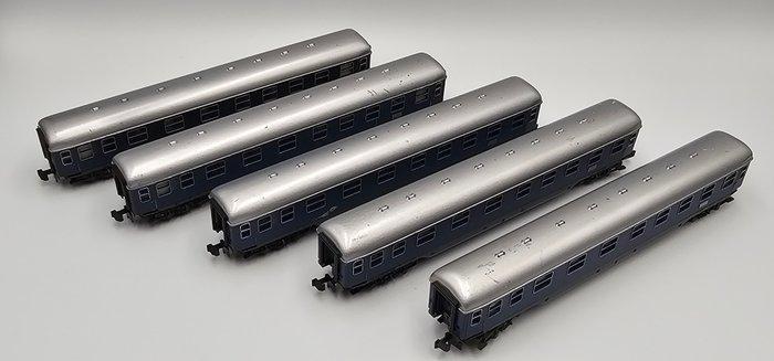 Minitrix N - 3013 - Modeltrein personenwagen (5) - Vijf, Hobby en Vrije tijd, Modeltreinen | N-Spoor