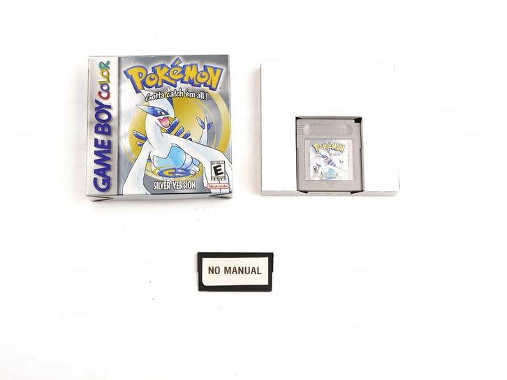 Pokemon Silver [Gameboy Color], Spelcomputers en Games, Games | Nintendo Game Boy, Zo goed als nieuw, Ophalen of Verzenden