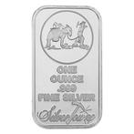 1 Troy Ounce - Zilver .999 - 1 oz Prospector 999 Fine Silver, Postzegels en Munten, Edelmetalen en Baren