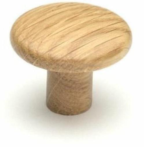 Meubelknop Odense Ø32mm eiken, Doe-het-zelf en Verbouw, Hang- en Sluitwerk, Nieuw, Ophalen of Verzenden