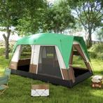 TRUUSK Groepstent Voor 8 Personen 4,90 X 3,05 X 2,25 M Met W, Caravans en Kamperen, Verzenden, Nieuw