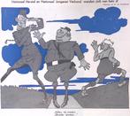 De NSB, VNH en NJV op spotprent (lijst optie, Lithos), Verzenden