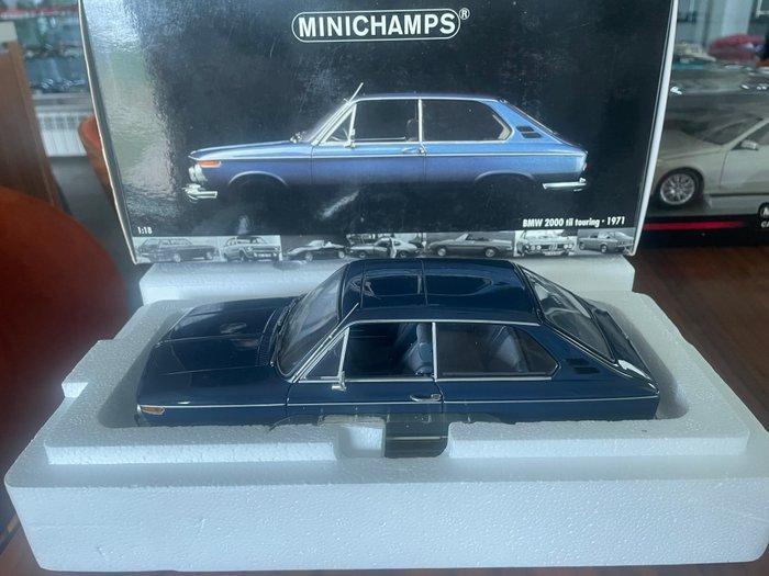 Minichamps 1:18 - Modelauto - BMW 2000 Tii TOURING (1971), Hobby en Vrije tijd, Modelauto's | 1:5 tot 1:12