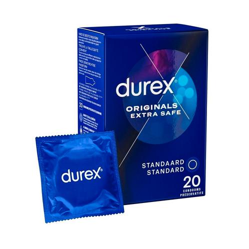 Durex Originals Extra Safe Condooms, Sport en Fitness, Gezondheidsproducten en Wellness, Nieuw, Verzenden