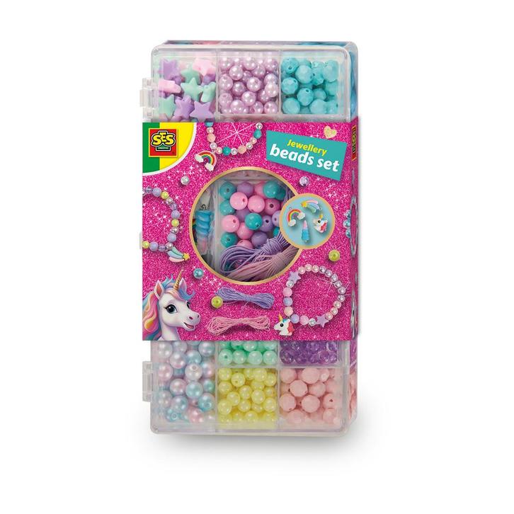 SES Creative Unicorn - 14749 - Sieraden kralenset, Kinderen en Baby's, Speelgoed | Educatief en Creatief, Knutselen, Nieuw, Verzenden