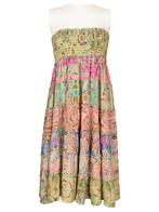 Rok Ibiza Gekleurd, rok rozeblauwgroengeeloranjemint grafisc, Kleding | Dames, Rokken, Verzenden, Nieuw