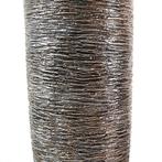 Poly/glasvezel plantenbak Giant antiek brons H.75cm, Huis en Inrichting, Verzenden, Nieuw