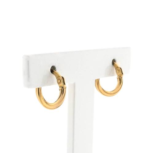 9 Krt. oorstekers | Ø 11,7 mm (oorbellen, dames, 9 karaat), Sieraden, Tassen en Uiterlijk, Antieke sieraden, Goud, Ophalen of Verzenden