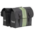 Beck Dubbele Fietstas Classic Watercress, Nieuw