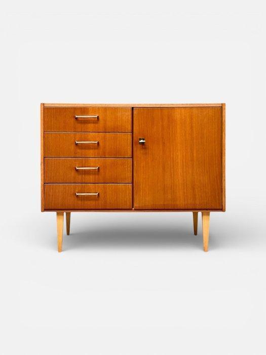 Ladekast - Hout - Kleine dressoir in Mid-Century Modern, Antiek en Kunst, Kunst | Designobjecten