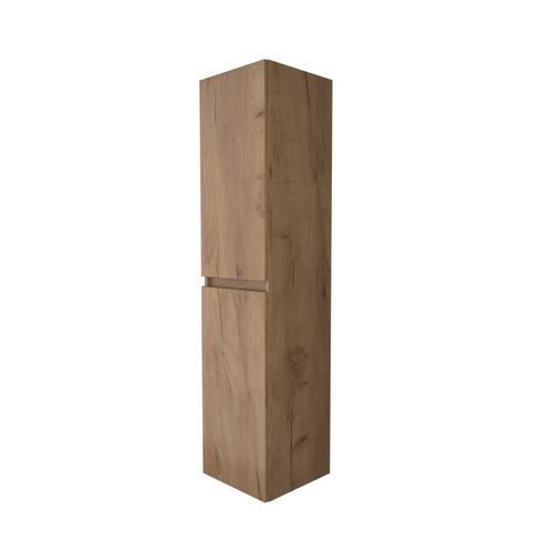 Kolomkast BWS Salt 35x35x150cm 2 Deuren Greeploos Whisky Oak, Doe-het-zelf en Verbouw, Sanitair, Bad, Nieuw, Ophalen of Verzenden