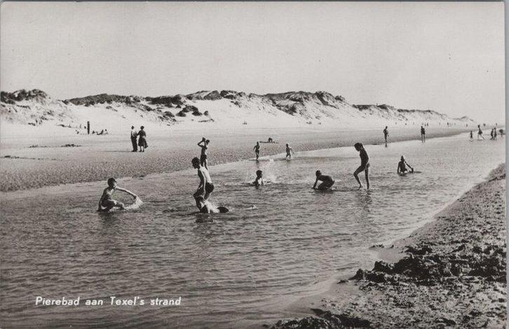 TEXEL - Pierrebad aan Texels strand, Verzamelen, Ansichtkaarten | Nederland, Verzenden