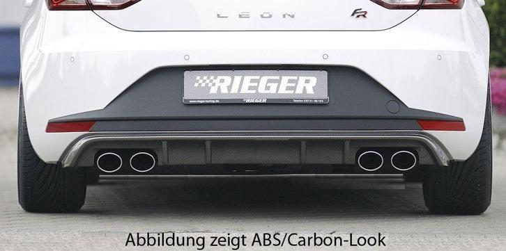 Rieger diffuser | Seat Leon FR (5F): 01.13-12.16 (tot Faceli, Auto-onderdelen, Carrosserie en Plaatwerk, Nieuw, Seat, Verzenden