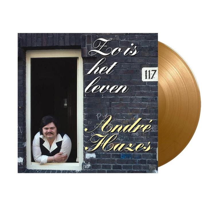 Andre Hazes - Zo Is Het Leven - Gold LP, Cd's en Dvd's, Vinyl | Overige Vinyl, Ophalen of Verzenden