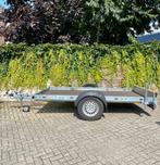 Humbaur motortrailer 295 x 165 cm 1500kg geremd met oprijpl, Gebruikt, Ophalen