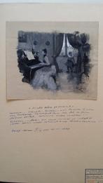 Konrad Egersdörfer (1868-1943) - Watercolor drawing, Antiek en Kunst