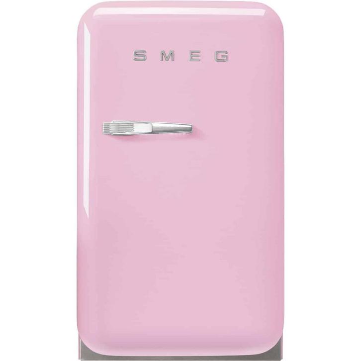 €949 Smeg FAB5RPK5 koelkast Vrijstaand 34 l D Roze, Witgoed en Apparatuur, Koelkasten en IJskasten, 160 cm of meer, Ophalen of Verzenden