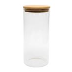 BrandNewCake Voorraadpot Glas met Bamboe Deksel 1450ml, Verzenden, Nieuw