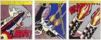 Roy Lichtenstein - Triptyque « As I Opened Fire » - Jaren, Antiek en Kunst