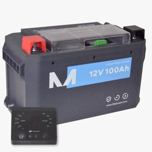 HeroCamper - M-serie lithium-accu 12V 100Ah met, Auto diversen, Auto-accessoires, Ophalen of Verzenden