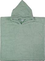 MamaLoes Badstof Stone Green Baby Poncho ML5287, Verzenden, Nieuw