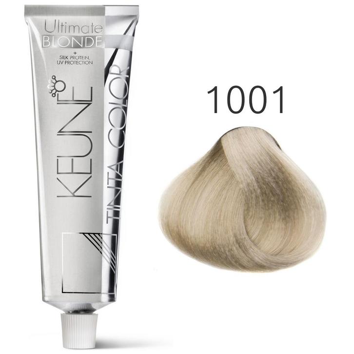 Keune  Tinta Color  1001 Asblond  60 ml, Sieraden, Tassen en Uiterlijk, Uiterlijk | Haarverzorging, Nieuw, Verzenden