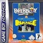 Paperboy / Rampage (GameBoy Advance), Spelcomputers en Games, Games | Nintendo Game Boy, Verzenden, Gebruikt