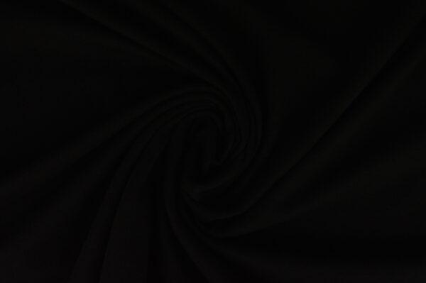 Katoen tricot – Zwart, Hobby en Vrije tijd, Stoffen en Lappen, 120 cm of meer, 200 cm of meer, Zwart, Nieuw, Katoen, Ophalen of Verzenden