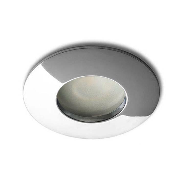 Badkamer inbouwspot | IP65 | Rond | Chrome, Huis en Inrichting, Lampen | Spots, Plafondspot of Wandspot, Nieuw, Metaal of Aluminium