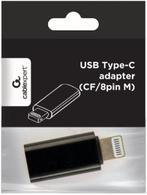 Gembird USB Type-C Adapter CF/8pin M, Ophalen of Verzenden, Nieuw