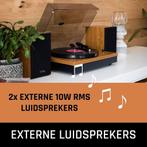 Lenco Platenspeler met Bluetooth - Twee externe Speakers -, Verzenden, Zo goed als nieuw