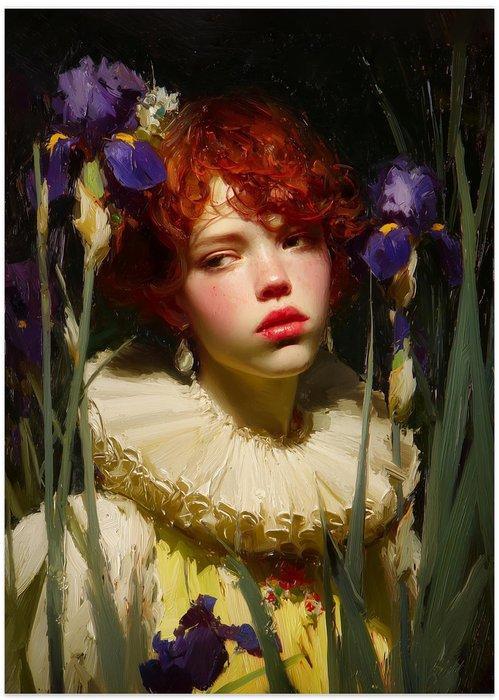 Dikhotomy - Bloom Lady - No Reserve - Unique Edition, Antiek en Kunst, Kunst | Designobjecten