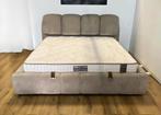 Opberg boxspring Platin – Luxe bed met opbergruimte!, Huis en Inrichting, Slaapkamer | Boxsprings, Verzenden, Nieuw, 180 cm, 200 cm