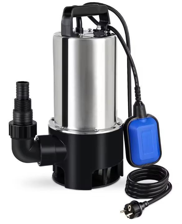 Dompelpomp Vuilwaterpomp 1100W 16500L/H Vlotterschakelaar, Tuin en Terras, Zwembad-toebehoren, Nieuw, Verzenden