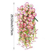 Kunstmatige Hangplant met Bloemen – Decoratieve Vine 75 cm, Verzenden, Nieuw
