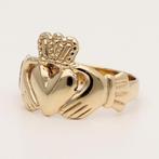 Ring - 18 karaat Geel goud - Claddagh, Sieraden, Tassen en Uiterlijk, Nieuw