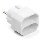 Verloopstekker | Q-link (Tweeweg, 2.5 A, Wit), Doe-het-zelf en Verbouw, Elektra en Kabels, Verzenden, Nieuw