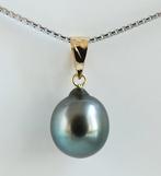 Zonder minimumprijs - Hanger - 18 karaat Geel goud Parel -