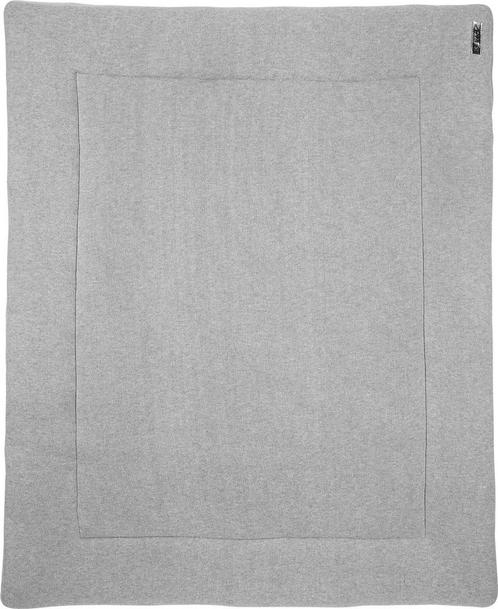Meyco Knit basic boxkleed - 77x97 cm - grijs melange, Kinderen en Baby's, Boxen, Verzenden