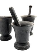 Vijzel en stamper (3) - Gietijzer