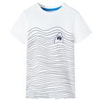 vidaXL Kindershirt 128 ecru, Verzenden, Nieuw