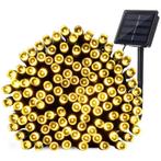 Solar kerstverlichting Holly 22 meter lichtsnoer - 200 leds, Zonne-energie, Kunststof, Verzenden, Minder dan 50 watt