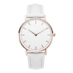 Minimalistisch Horloge voor Dames - Modieus Kwarts Uurwerk, Sieraden, Tassen en Uiterlijk, Smartwatches, Verzenden, Nieuw, Coobos