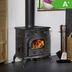 Sierlijke Gietijzeren Houtkachel Eros, Ophalen of Verzenden, Vrijstaand, Hout, Nieuw