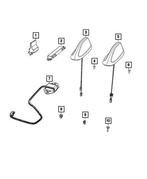 Cable & Base Assembly Antenna, Ophalen of Verzenden