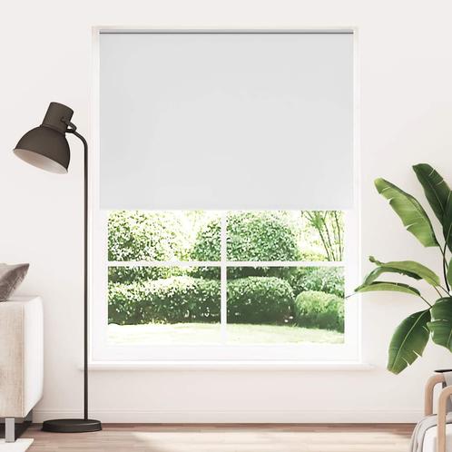 vidaXL Rolgordijn verduisterend 160 x 230 cm wit, Huis en Inrichting, Stoffering | Gordijnen en Lamellen, Wit, Nieuw, Verzenden