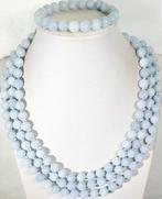 Braziliaanse aquamarijn - Goddelijke Bescherming - Zilver, Antiek en Kunst