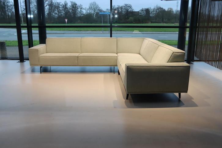 Cartel Living Nomad Hoekbank in Keymer stof New Harmony 94, Huis en Inrichting, Banken | Bankstellen, Hoekbank, Nieuw, Stof, Ophalen of Verzenden