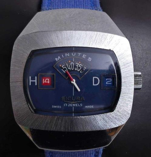 Sicura - Zonder Minimumprijs - Heren - 1970-1979, Sieraden, Tassen en Uiterlijk, Horloges | Heren